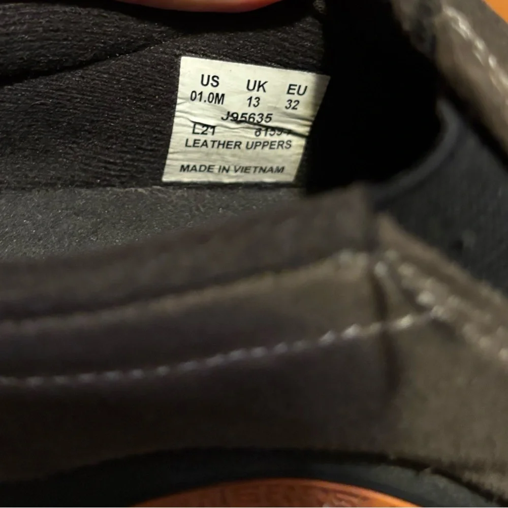 Merrell Dark Brown Kids Jungle Moccasins